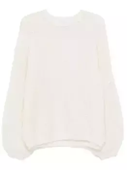 Свитер Puffed TOTEME, белый