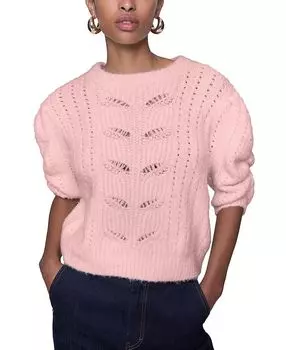 Свитер-пух Кэмпбелл Rebecca Minkoff, розовый