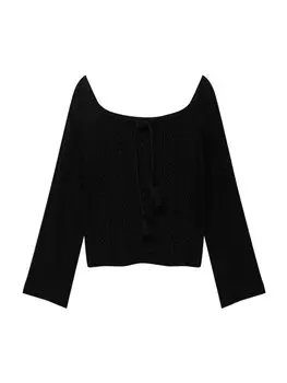 Свитер Pull&Bear, черный