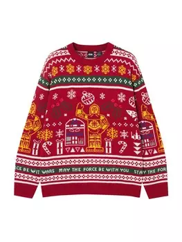 Свитер Pull&Bear, красный