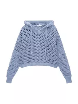 Свитер Pull&Bear, небесно-синий