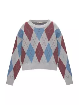 Свитер Pull&Bear Sweater, серый