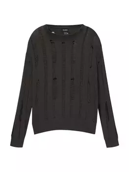 Свитер Pull&Bear Sweater, серый