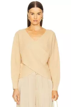 Свитер-пуловер "Antonella surplus" от L'Agence, warm sand