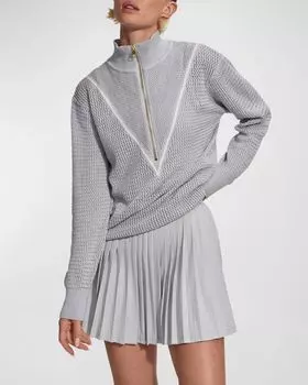 Свитер-пуловер Calva Varley, цвет Pearl Blue