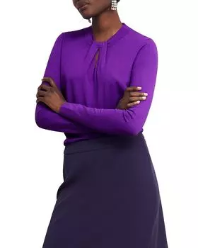 Свитер-пуловер Effie Crewneck HOBBS LONDON, фиолетовый