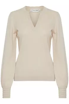 Свитер Pulz Jeans SARA, кремовый