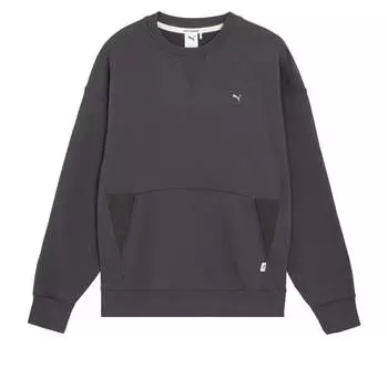 Свитер PUMA MMQ Crew Sweatshirt 'Black', черный