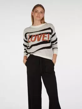 Свитер пунар Lovely Sisters, белый