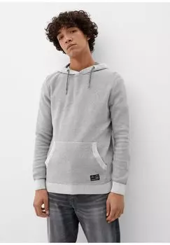 Свитер QS by s.Oliver, светло-серый меланж