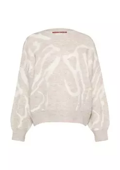 Свитер QS, цвет mottled beige