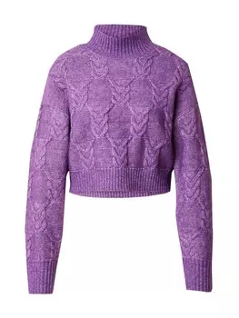 Свитер Qs, пятнистый фиолетовый