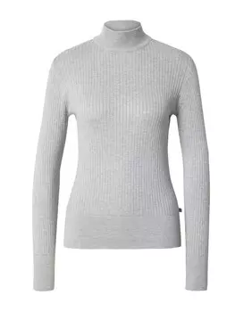 Свитер QS, пятнистый серый