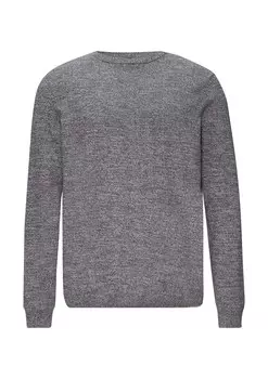 Свитер QS, пятнистый серый