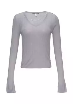 Свитер QS Sweater, базальтовый серый