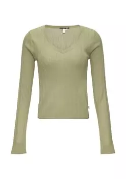 Свитер QS Sweater, оливковый