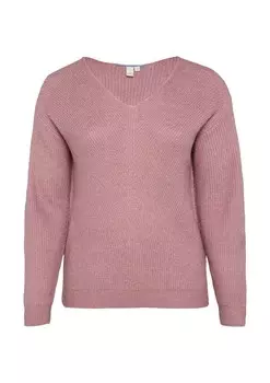 Свитер QS, темно-розовый
