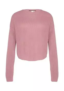 Свитер QS, темно-розовый