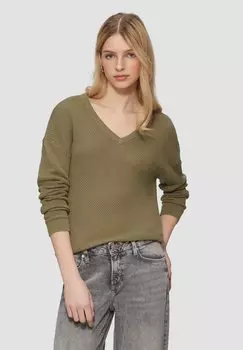 Свитер QS, темно-зеленый