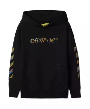 Свитер R с логотипом Off White, черный