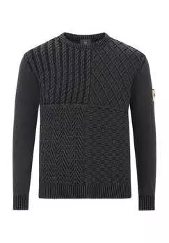 Свитер раббе Jan Vanderstorm, черный