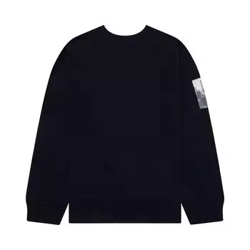 Свитер Raf Simons Light Roundneck Hammersleeve With Patches 'Dark Navy', синий