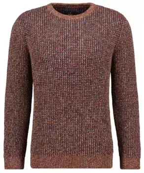 Свитер RAGMAN с круглым вырезом, цвет Terra Mouliniert-159