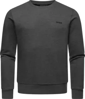 Свитер Ragwear Sweater "Indie", крутой базовый мужской свитер, серый