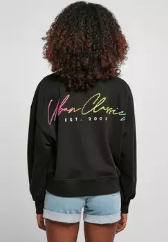 Свитер RAINBOW CREWNECK Urban Classics, черный