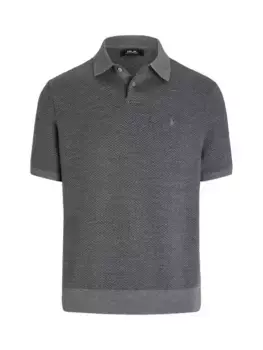 Свитер Ralph Lauren Polo Golf by Ralph Lauren Short-Sleeve Polo, цвет grey combo