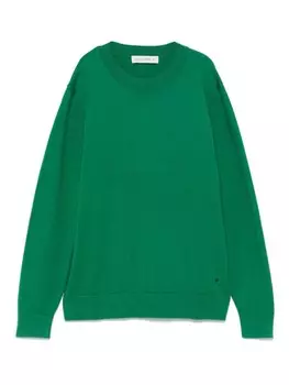 Свитер ребристого плетения Manuel Ritz, зеленый