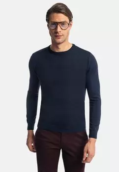 Свитер Recman, темно-синий