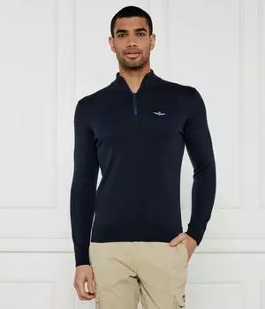 Свитер Regular fit Aeronautica Militare, синий