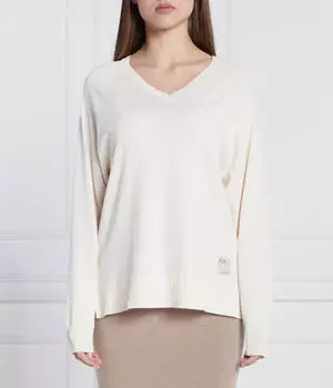Свитер Regular fit Armani Exchange, бежевый