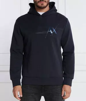 Свитер Regular fit Armani Exchange, синий