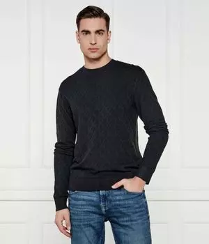 Свитер Regular fit Armani Exchange, зеленый