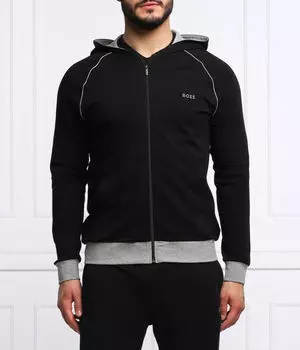 Свитер Regular fit Boss Bodywear, черный