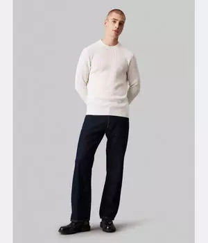 Свитер Regular fit Calvin Klein Jeans, экрю