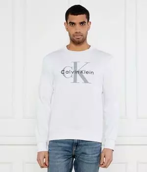 Свитер Regular fit Calvin Klein Jeans, белый