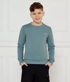 Свитер Regular fit Calvin Klein Jeans, бирюзовый