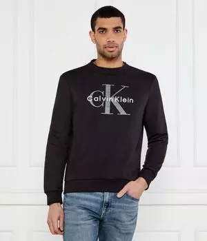 Свитер Regular fit Calvin Klein Jeans, черный