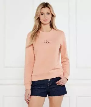 Свитер Regular fit Calvin Klein Jeans, оранжевый