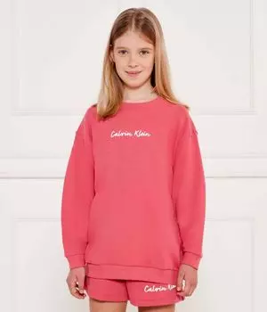 Свитер Regular fit Calvin Klein Jeans, розовый