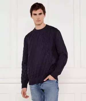 Свитер Regular fit Calvin Klein Jeans, синий