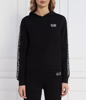 Свитер Regular fit Ea7, черный