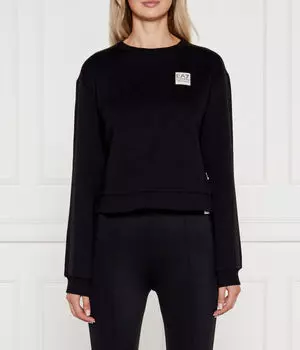 Свитер Regular fit Ea7, черный
