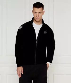 Свитер Regular fit Ea7, черный