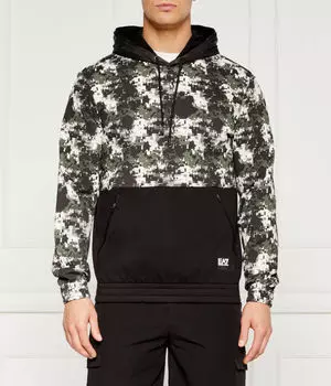Свитер Regular fit Ea7, черный