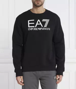 Свитер Regular fit Ea7, черный