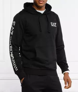Свитер Regular fit Ea7, черный